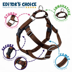 2 Hounds Design Freedom con forro de terciopelo suave para mayor comodidad.