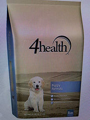 La bolsa de 4health cordero cachorro fórmula seca apoya crecimiento y digestión suave.