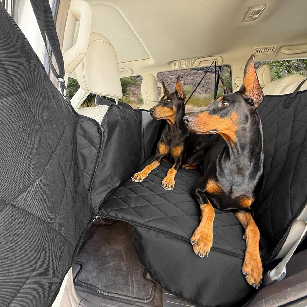 4Knines extensor de asiento trasero para perros, impermeable y estable para viajes.