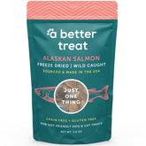 A Better Treat salmón liofilizado para perros, recompensa sabrosa
