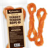 A Freschi Srl tendones de pavo EE. UU.: snack proteico natural para perros grandes