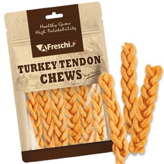 A Freschi srl tendones de pavo para perros, snack saludable para recompensas.