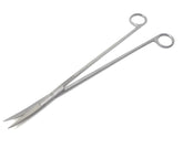 Tijeras A2Z SCILAB largas y curvas para poda precisa en acuario