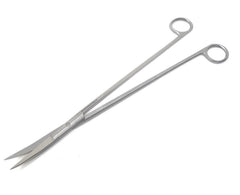 Tijeras A2Z SCILAB largas y curvas para poda precisa en acuario