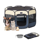 Jaula de juego A4 Pet vista frontal, ideal para perros pequeños