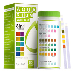 AAwipes kit de pruebas 8 en 1 para acuario, lectura rápida.