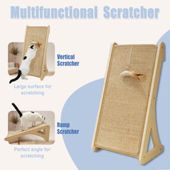 Aberatail protege muebles, ideal junto al sofá para rascar.