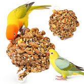 Abizoo conos de pino naturales con semillas visibles para aves, estimulan forraje.