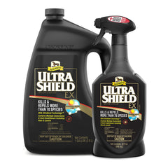 Absorbine UltraShield EX Combo, rociado en caballo y perro para repeler insectos.