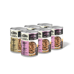 ACANA Premium Chunks pato en caldo de huesos, sabor sabroso en lata de 363 g.