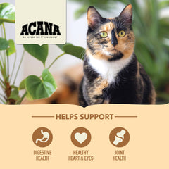 ACANA Senior Entree sin-granos, fórmula libre de granos para gatos de edad avanzada.