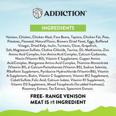 Addiction Viva Venison, etiqueta de Nueva Zelanda como sello de calidad
