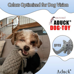ADDUCK Juguete de cuerda para perro, enfoque en entrenamiento y refuerzo positivo.