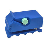 aderroo cortador-carton-rascadores-gato-azul-ergonomico para cortes precisos.