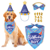 ADOGGYGO sombrero de cumpleaños para perro XL, ideal para fotos festivas.