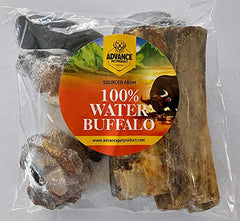 Advance Pet Products: mordedores de búfalo de agua con texturas duraderas para perros de todos los tamaños.
