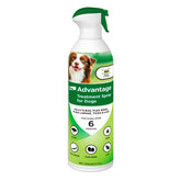 Advantage para perros: spray de tratamiento con cobertura de 360 grados para pulgas.