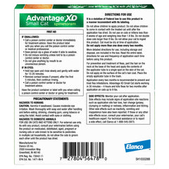 Caja de Advantage XD con dos dosis para protección prolongada.