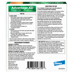 Advantage XD efecto rapido controla pulgas en 30 minutos a 4 horas