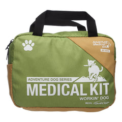 Workin' Dog Kit de Adventure Medical Kits, bolsa compacta para emergencias caninas en ruta.