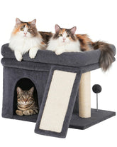 Aechonow árbol para gatos grande, plataforma 20 x 16, ideal para observar aves desde la ventana.