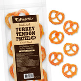 A Freschi srl tendones de pavo para perros, origen en EE. UU., snack proteico natural.