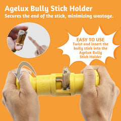 Agelux portapalos compatible con golosinas variadas para masticadores entusiastas.
