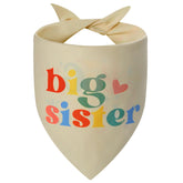 Bandana Agroon Big Sister, dos caras, ideal para anuncio de embarazo.
