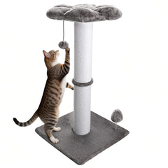 Ahomdoo poste gato 30 pulgadas con cuerda de algodón, ideal para estirarse y afilar uñas