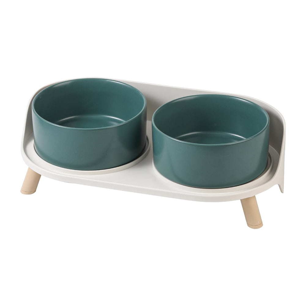 AHX conjunto de cuencos altos de cerámica, diseño ergonómico para comer cómodo.