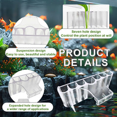 Aidmi-gancho-largo-para-soporte-acuario, fijación segura y fácil reposición de accesorios.