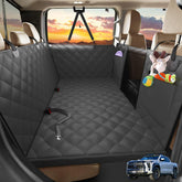 AIEDOULER funda asiento perro camión cabina trasera: protección impermeable y ajuste seguro