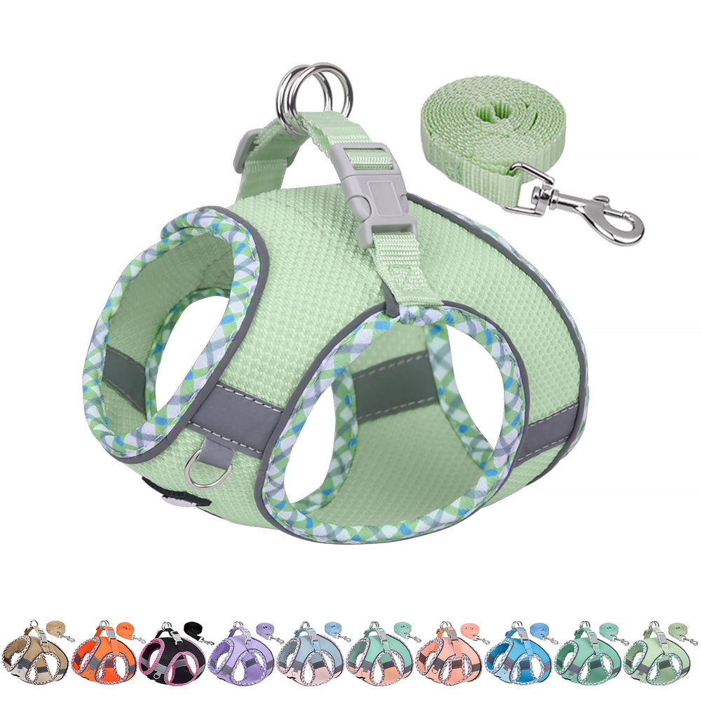 Aiitle arnés para perro con tejido jacquard transpirable para mayor comodidad.