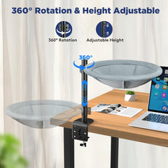 Rotación 360° de AIPERRO para mayor versatilidad y juego.