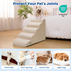 Airpanda: funda lavable y removible para los escalones, limpieza rápida y sencilla.