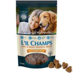 AKC Lil Champs premios suaves para sesiones de adiestramiento.