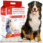 AKC tapetes para cachorros con indicador de salud, color que cambia para referencia rápida.