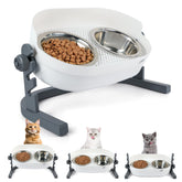 All for Paws bebederos elevados para gatos, postura cómoda