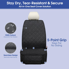 ALLANSING funda-asiento-delantero-con-bolsillo-frontal facilita guardar meriendas y herramientas