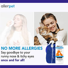 Allerpet contiene té verde, manzanilla y romero para un cuidado suave.