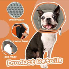 Allroaring cono perros ligero y suave: comodidad para comer, dormir y jugar.