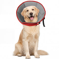Allroaring cono suave para perros grandes, comodidad continua tras cirugía.