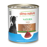 ALMO Nature HQS Natural: lata con filete de atún en caldo, hidratación y sabor natural.