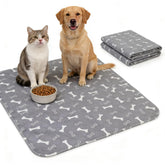 Almohadillas para cachorros con feromonas, diseño marmoleado para entrenamiento en casa.