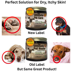 ALPHA PET ZONE Cuidado de codos y piel seca con aceite de coco