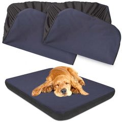 ALWZ-RDY funda impermeable para cama de perro en azul 44x35, protege contra filtraciones.