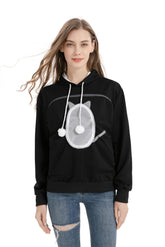 ALYC sudadera portamascotas con bolsillo frontal para transportar a tu mascota con comodidad