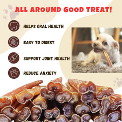 Amazing Dog Treats dientes saludables, ayuda a la higiene bucal diaria.