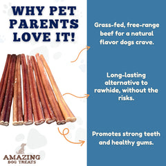 Amazing Dog Treats palitos bully pequeños, uso diario en entrenamiento, sabor suave.