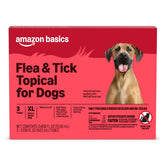 Amazon Basics flea-tick treatment for extra large dogs in a three-dose pack